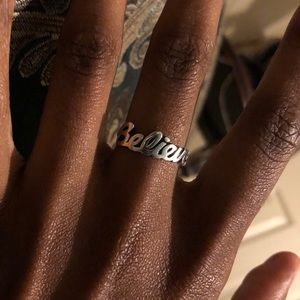 James Avery “Believe” ring